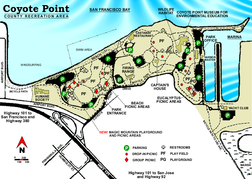 coyote park map